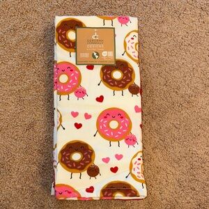 Donut Print hand towel Set of 3